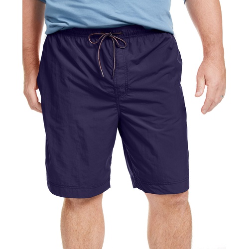 타미힐피거 Mens Big & Tall 9.5 Solid Swim Trunks