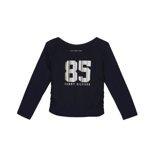 타미힐피거 Toddler Girls Sequin Stripe 85 Long sleeve Tee