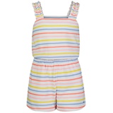 Toddler Girls Striped Terry Romper