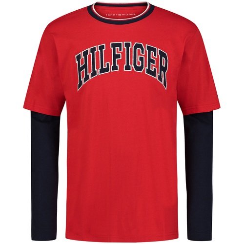 타미힐피거 Toddler Boys Hilfiger Motif Long Sleeve Tee