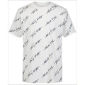 Toddler Boys Angled Script Print Short Sleeve Tee