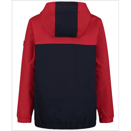 타미힐피거 Toddler Boys Colorblocked Full-Zip Hooded Windbreaker