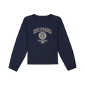 Big Girls Varsity Embroidered Long Sleeve Tee