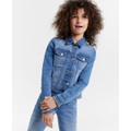 Big Girls Classic Stretch Denim Jacket