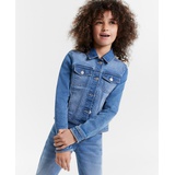 Big Girls Classic Stretch Denim Jacket