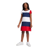 Little Girls Colorblock Jersey Dress