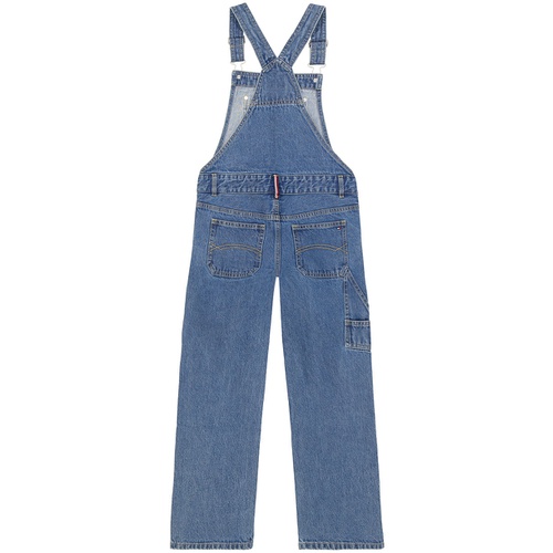 타미힐피거 Big Girls Denim Wide Leg Overall