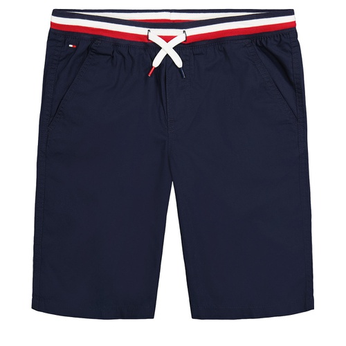 타미힐피거 Big Boys Knit Waistband Drawstring Shorts