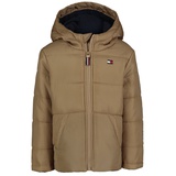 Big Boys Hilfiger Sleeve Graphic Puffer Jacket