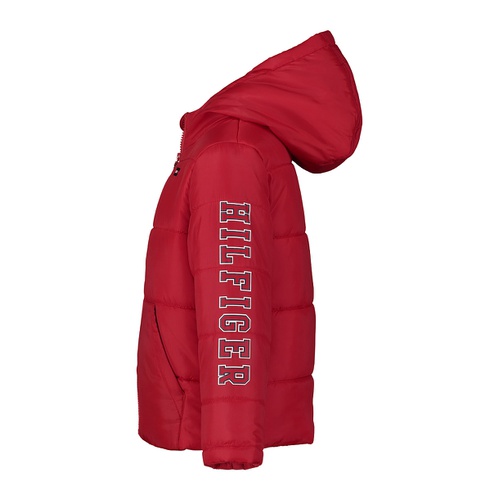 타미힐피거 Big Boys Hilfiger Sleeve Graphic Puffer Jacket