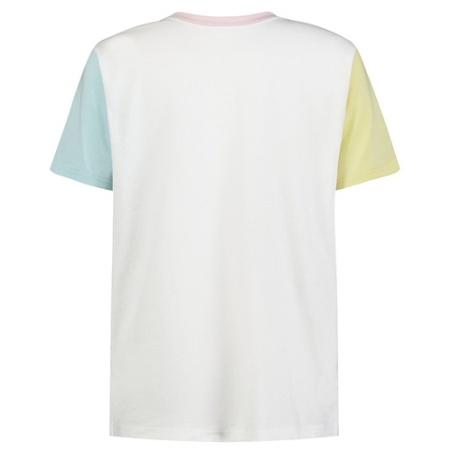 타미힐피거 Big Boys Pastel Lines Short Sleeve T-shirt