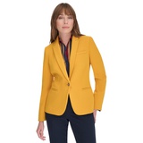 Womens One-Button Blazer