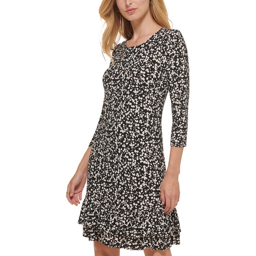 타미힐피거 Womens Printed Shift Dress