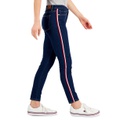 Tribeca TH Flex Side-Stripe Skinny Jeans