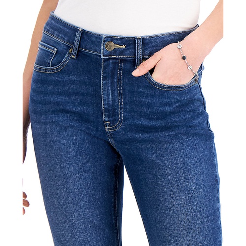 타미힐피거 Womens Tribeca TH Flex Straight Leg Ankle Jeans