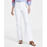 Womens Fayette Flared-Leg Sailor Jeans