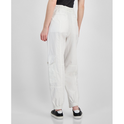 타미힐피거 Womens Pull-On Tie-Waist Cargo Pants