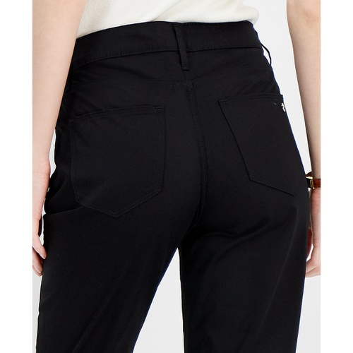 타미힐피거 Womens Solid Split-Hem Capri Pants