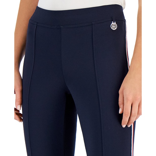 타미힐피거 Womens TH Flex Global Tape Light Weight Ponte Pants