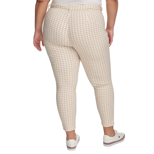 타미힐피거 Plus Size Gingham Pants