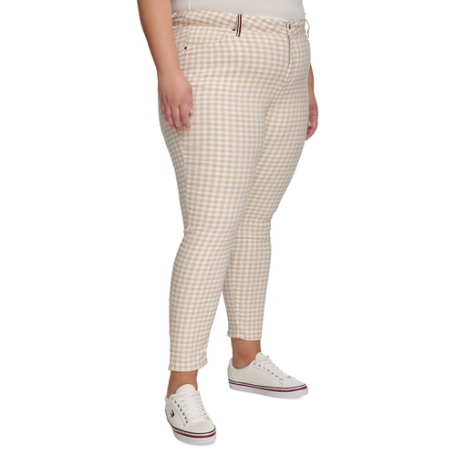 타미힐피거 Plus Size Gingham Pants