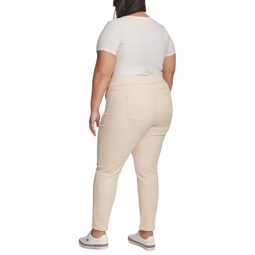 타미힐피거 Plus Size Gramercy Sateen Ankle Pants