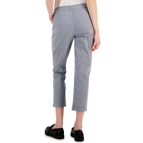 타미힐피거 Womens Striped TH Flex Hampton Chino Pants