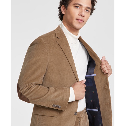 타미힐피거 Mens Modern-Fit Corduroy Sport Coat