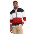 Mens Colorblocked Zip Track Jacket