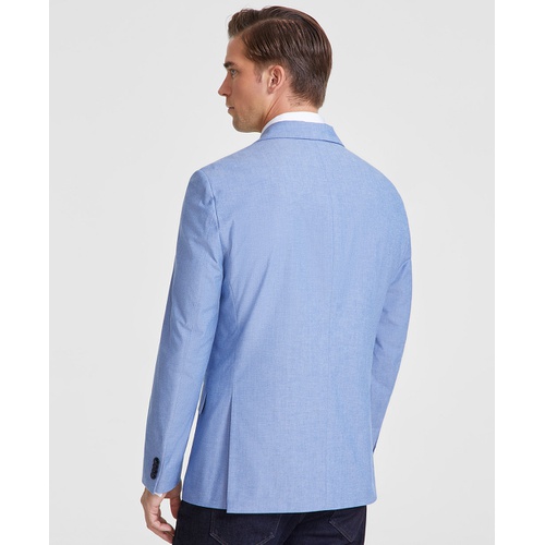 타미힐피거 Mens Modern-Fit Cotton Sport Coat