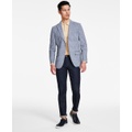 Mens Modern-Fit Windowpane Sport Coat