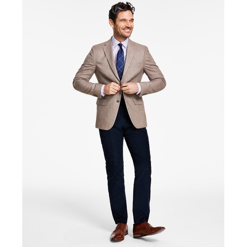 타미힐피거 Mens Modern-Fit Solid Sport Coat