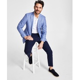 Mens Check Modern-Fit Sport Coat