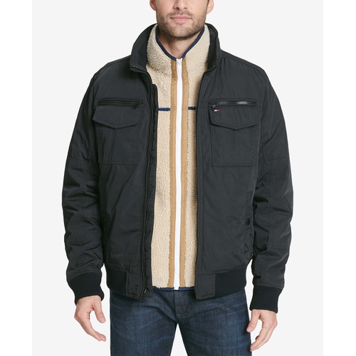 타미힐피거 Mens Four-Pocket Unfilled Performance Bomber Jacket