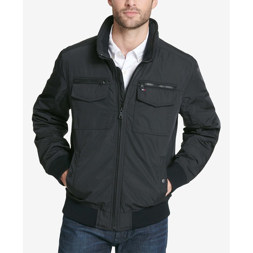 타미힐피거 Mens Four-Pocket Unfilled Performance Bomber Jacket