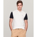 Mens Regular Fit Back Flag Polo Shirt