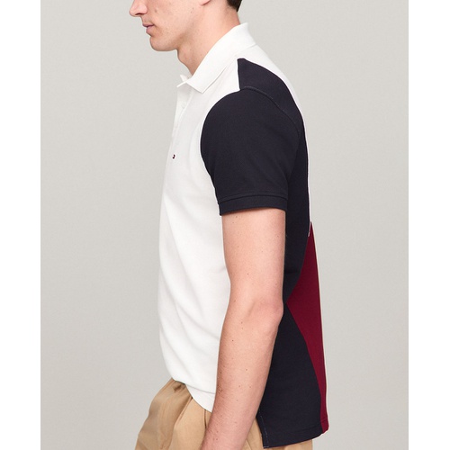 타미힐피거 Mens Regular-Fit Back Flag Polo Shirt