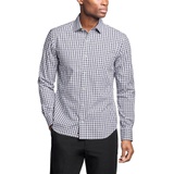 Mens TH Flex Regular Fit Stretch Untucked Length Dress Shirt