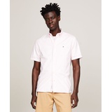 Mens Short Sleeve Flex Poplin Button-Down Shirt