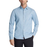 Mens Regular-Fit Untucked Length Dress Shirt