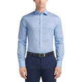 Mens Slim-Fit Wrinkle-Free Stretch Twill Dress Shirt