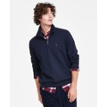 Mens Essential Intechno Knit Regular-Fit 1/4-Zip Sweatshirt