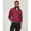 Mens Essential Intechno Knit Regular-Fit 1/4-Zip Sweatshirt