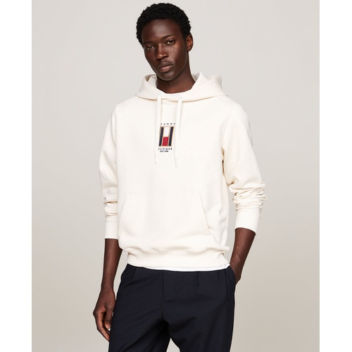 타미힐피거 Mens Logo Flag Hoodie