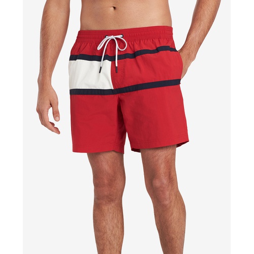 타미힐피거 Mens Big & Tall Flag Swim Trunk