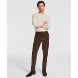 Mens Modern-Fit Solid Corduroy Pants