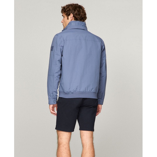 타미힐피거 Mens Zip Front Water Resistant Regatta Jacket