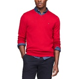 Mens Essential Solid V Neck Sweater