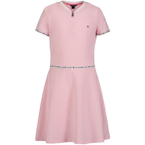 타미힐피거 Little Girls Quarter Zip Dress