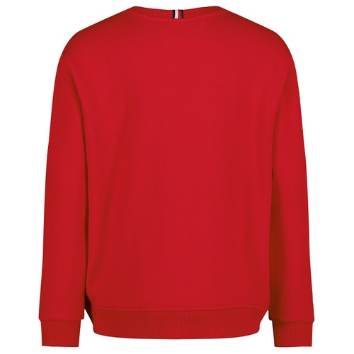 타미힐피거 Big Boys Long Sleeve Crewneck Soft Fleece Sweatshirt